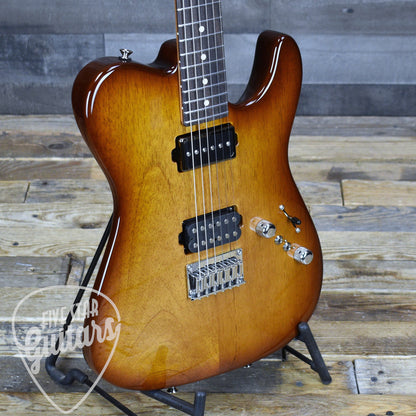 Tom Anderson Cobra Special - Natural Autumn Burst with Gig Bag