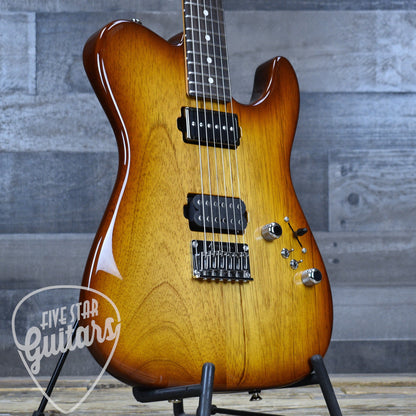 Tom Anderson Cobra Special - Natural Autumn Burst with Gig Bag