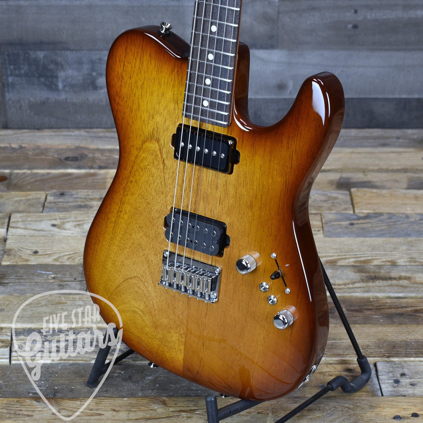 Tom Anderson Cobra Special - Natural Autumn Burst with Gig Bag
