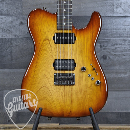 Tom Anderson Cobra Special - Natural Autumn Burst with Gig Bag