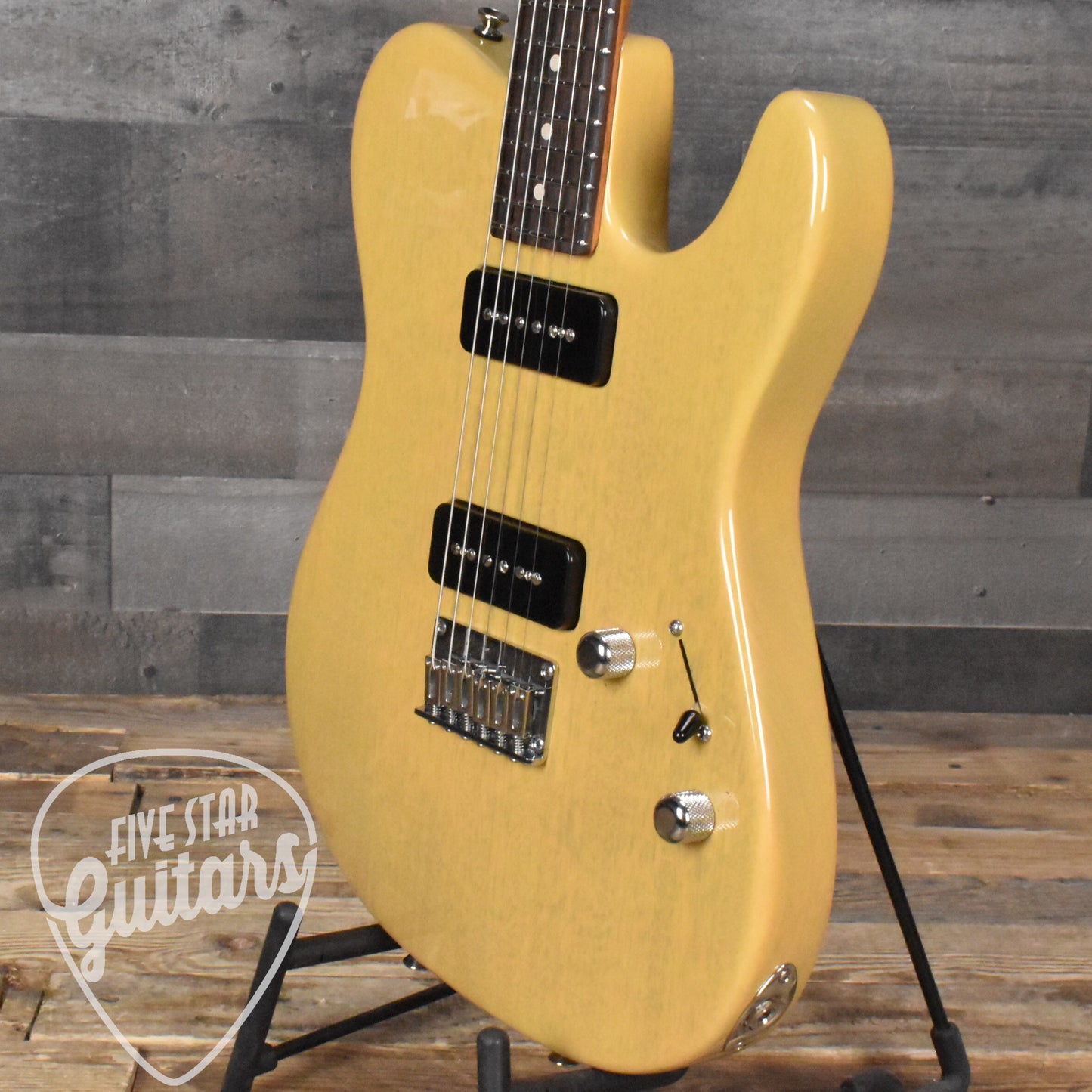 Tom Anderson Cobra T Special - Translucent Butterscotch with Hard Shell Case