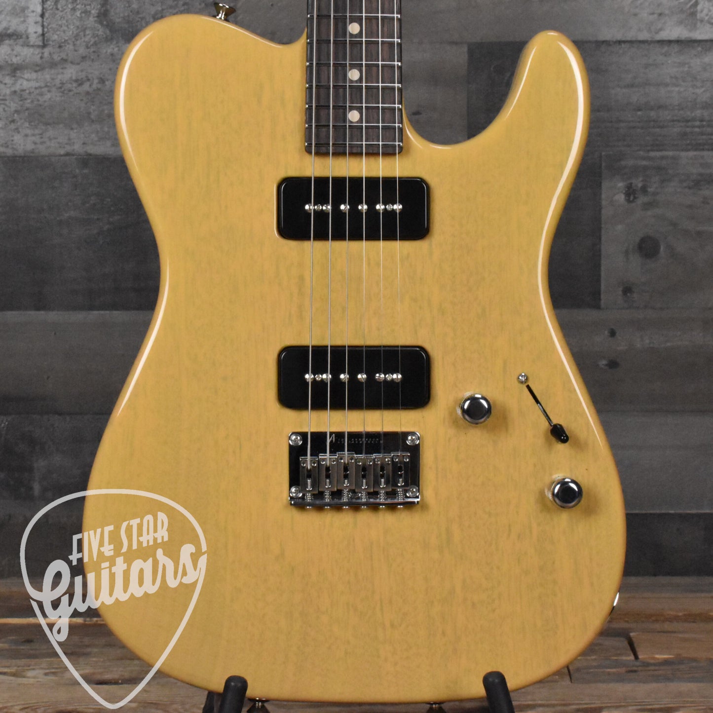 Tom Anderson Cobra T Special - Translucent Butterscotch with Hard Shell Case