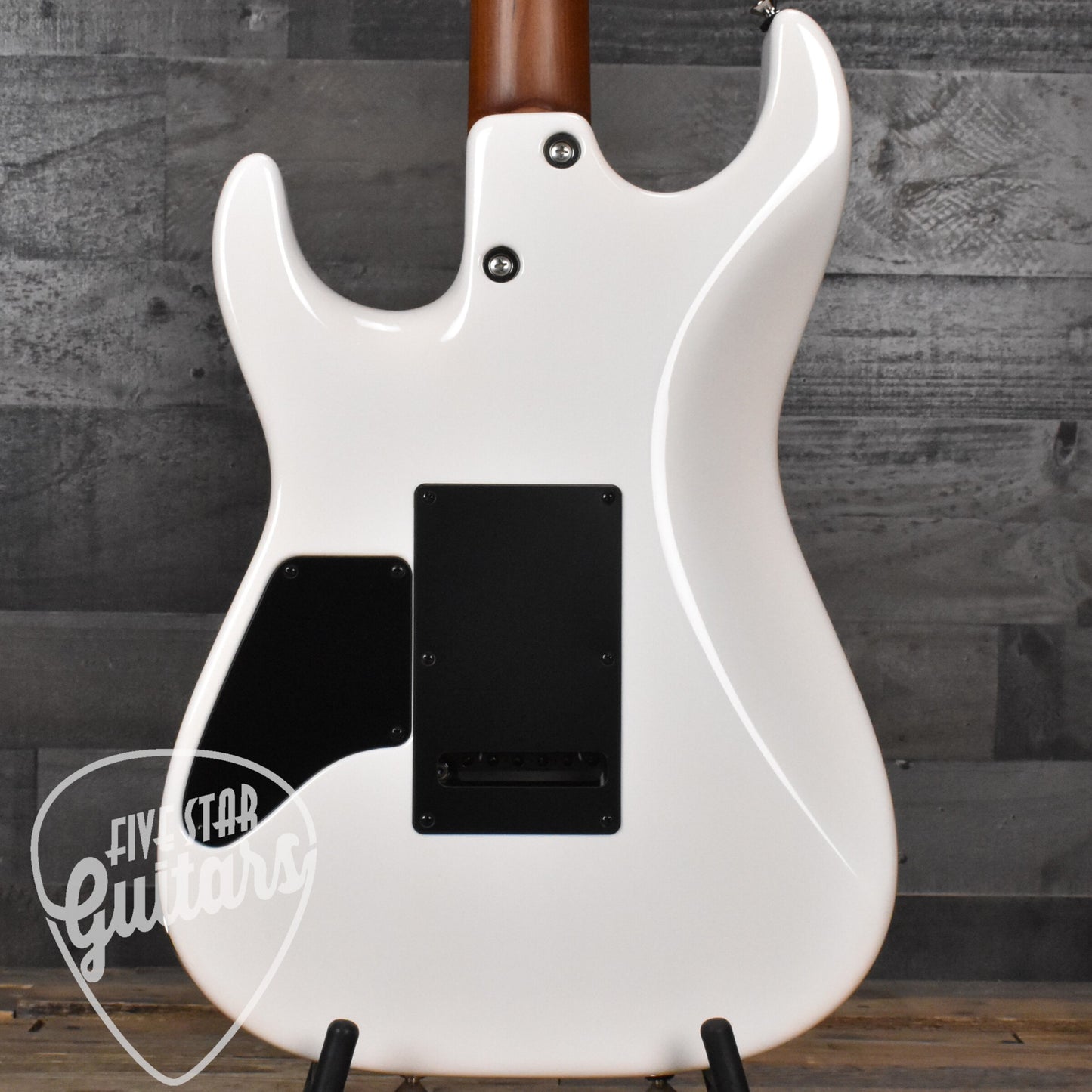 Tom Anderson Drop Top Bound - Ultraviolet Blue Burst/White Back with Hard Shell Case