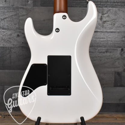 Tom Anderson Drop Top Bound - Ultraviolet Blue Burst/White Back with Hard Shell Case