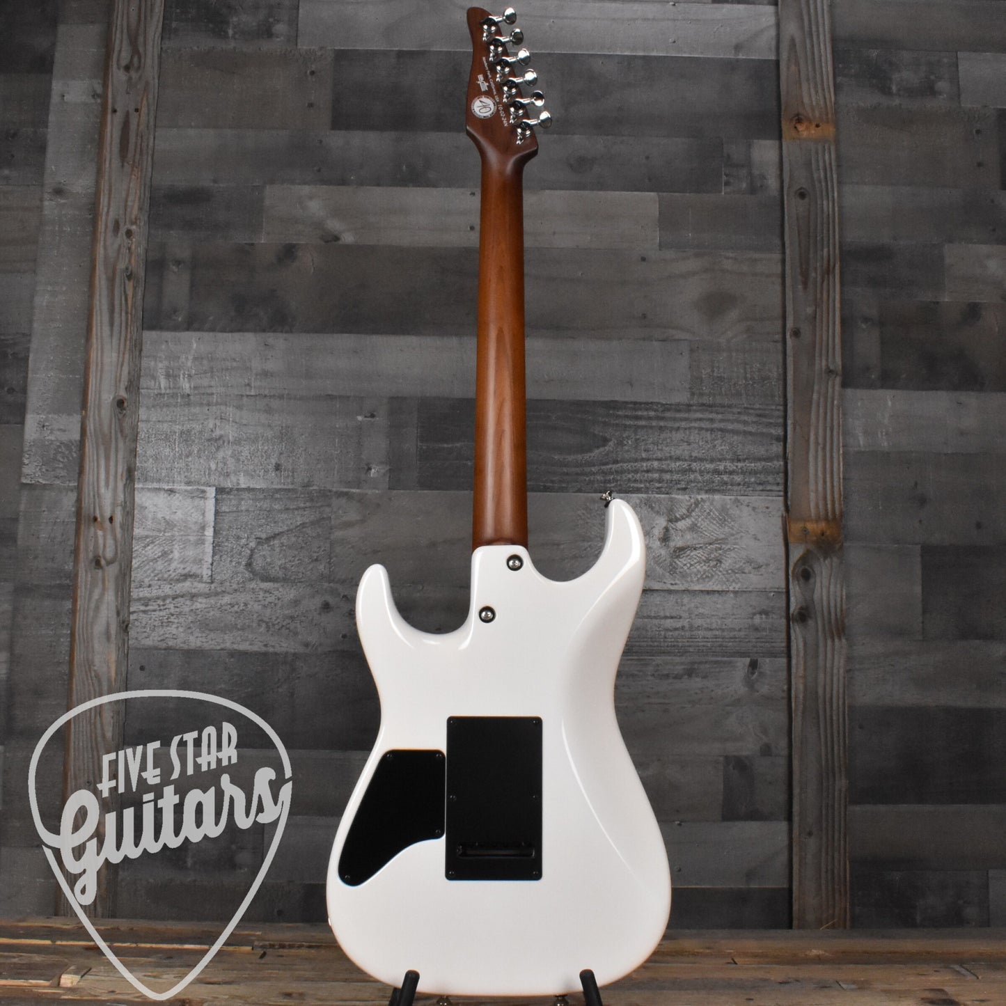 Tom Anderson Drop Top Bound - Ultraviolet Blue Burst/White Back with Hard Shell Case