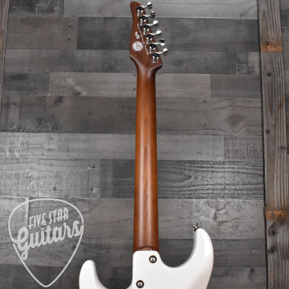 Tom Anderson Drop Top Bound - Ultraviolet Blue Burst/White Back with Hard Shell Case