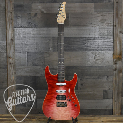 Tom Anderson Drop Top with Hardshell Case - Strawberry Shortcake WakeSurf with Binding