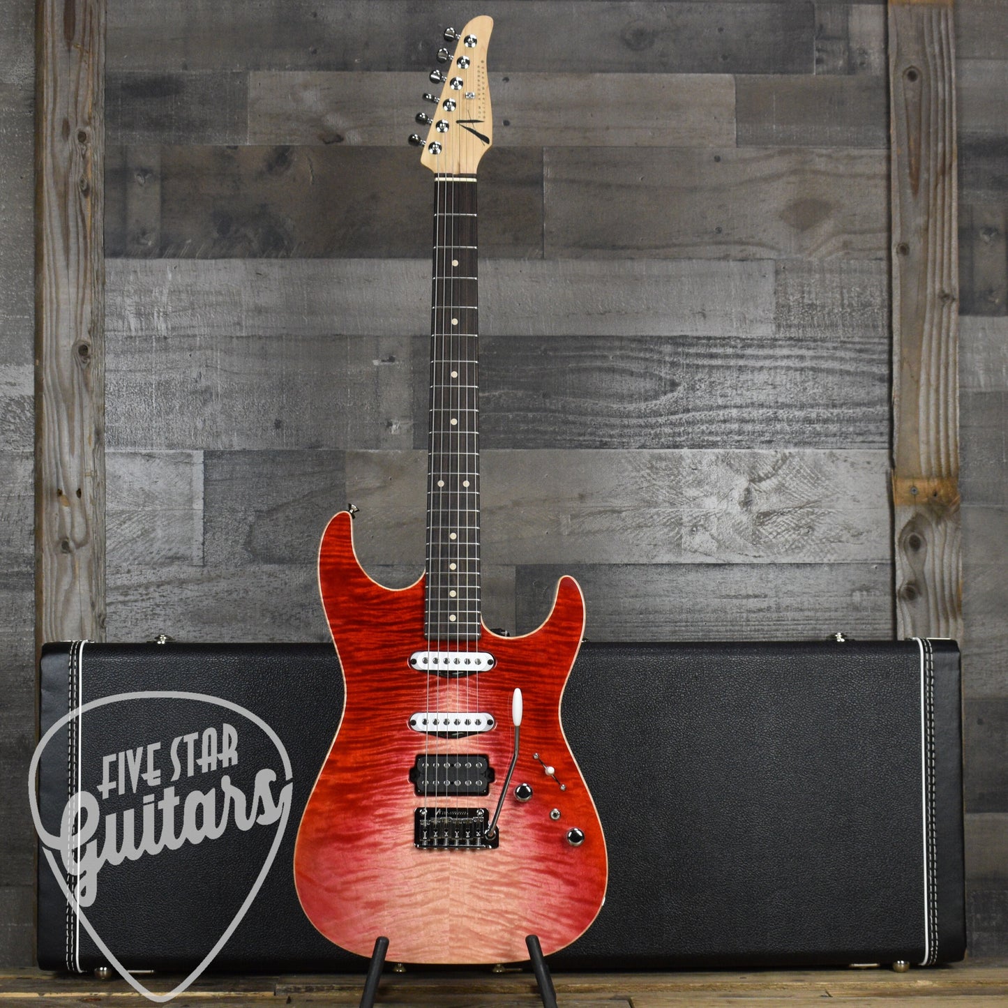 Tom Anderson Drop Top with Hardshell Case - Strawberry Shortcake WakeSurf with Binding