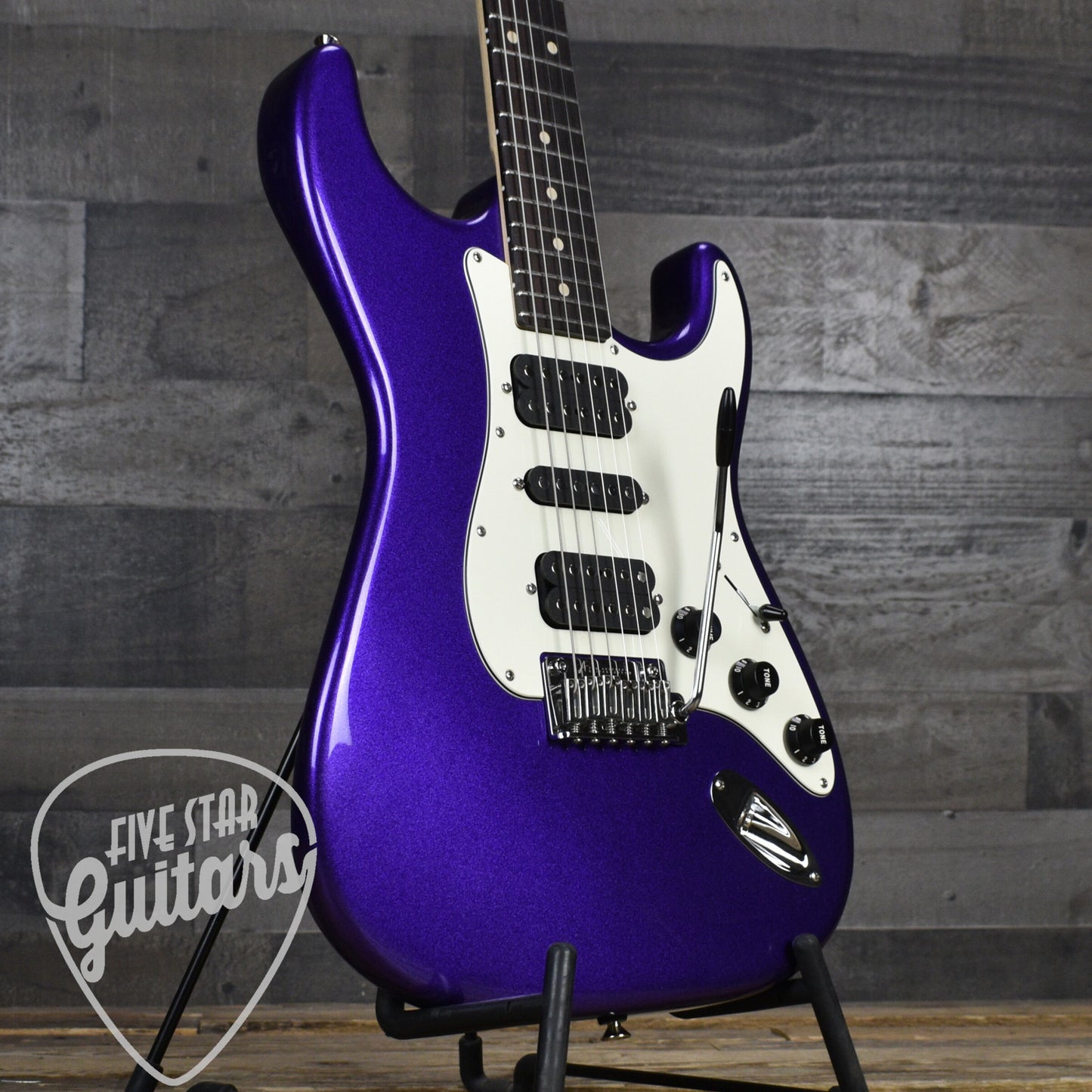 Tom Anderson Icon Classic Shorty -  Metallic Purple with Hardshell Case
