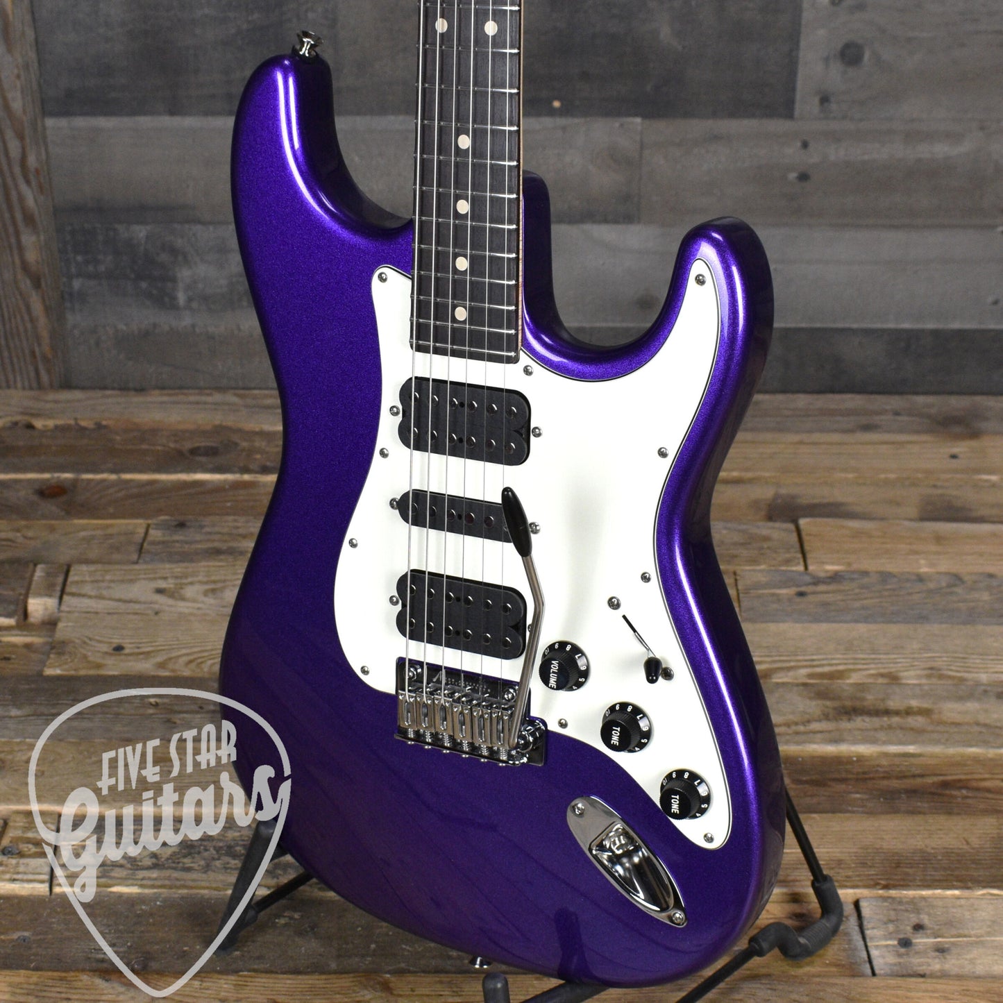 Tom Anderson Icon Classic Shorty -  Metallic Purple with Hardshell Case