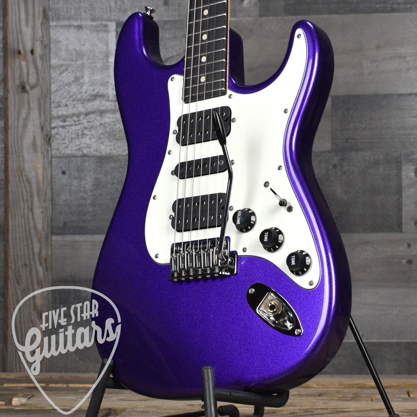 Tom Anderson Icon Classic Shorty -  Metallic Purple with Hardshell Case