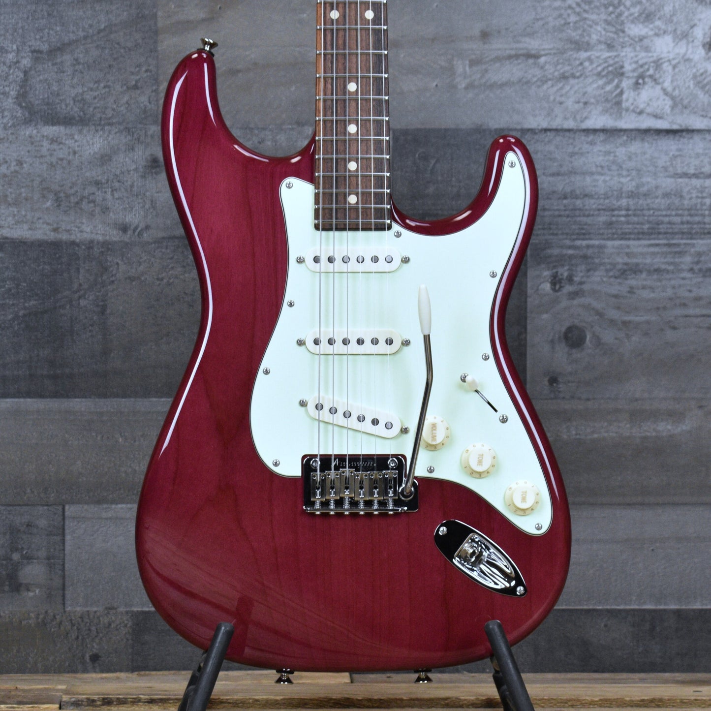 Tom Anderson Icon Classic - Transparent Plum with Gigbag