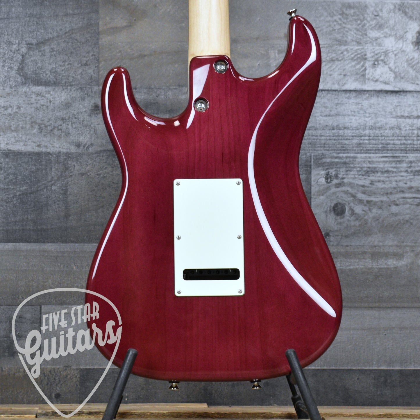 Tom Anderson Icon Classic - Transparent Plum with Gigbag