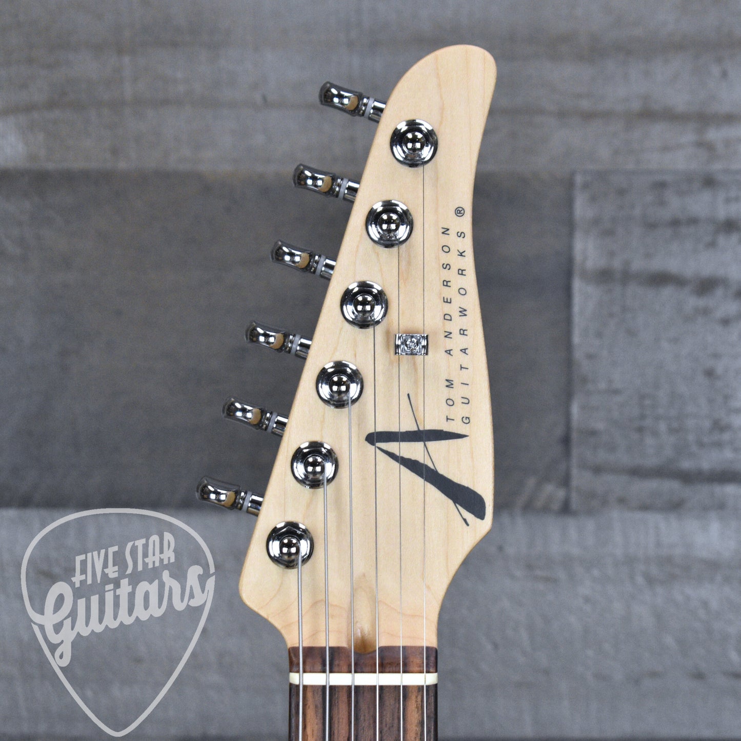 Tom Anderson Icon Classic - Transparent Plum with Gigbag