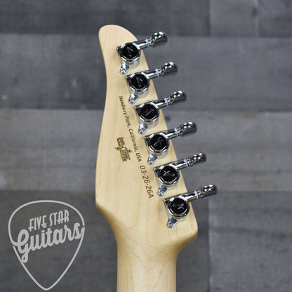 Tom Anderson Icon Classic - Transparent Plum with Gigbag