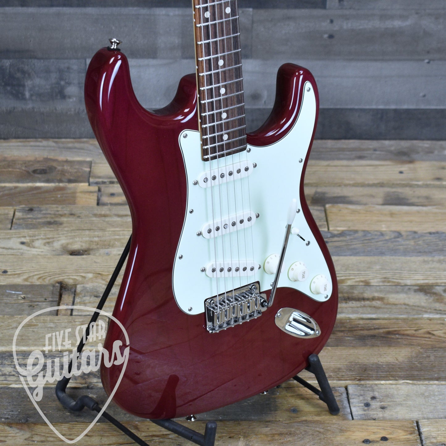 Tom Anderson Icon Classic - Transparent Plum with Gigbag