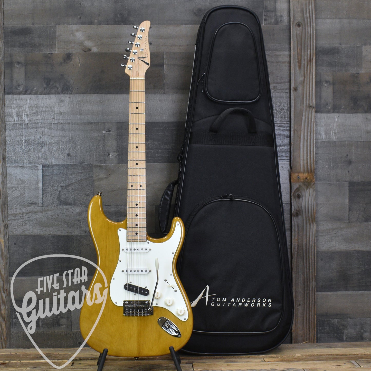 Tom Anderson Icon Classic  - Transparent Light Brown with Gigbag