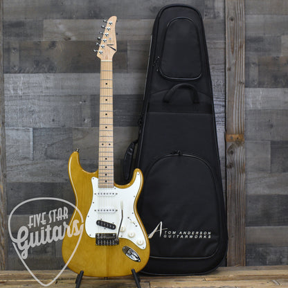 Tom Anderson Icon Classic  - Transparent Light Brown with Gigbag