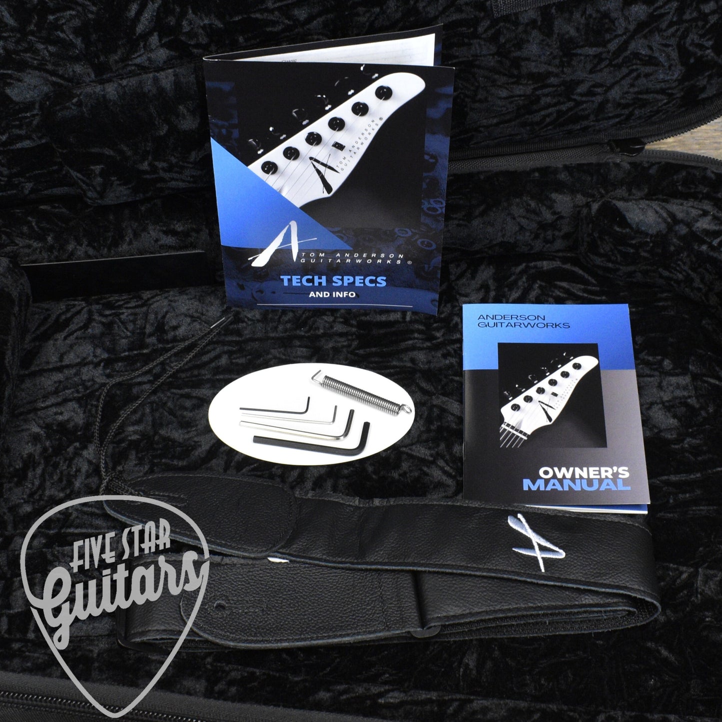 Tom Anderson Icon Classic  - Transparent Light Brown with Gigbag