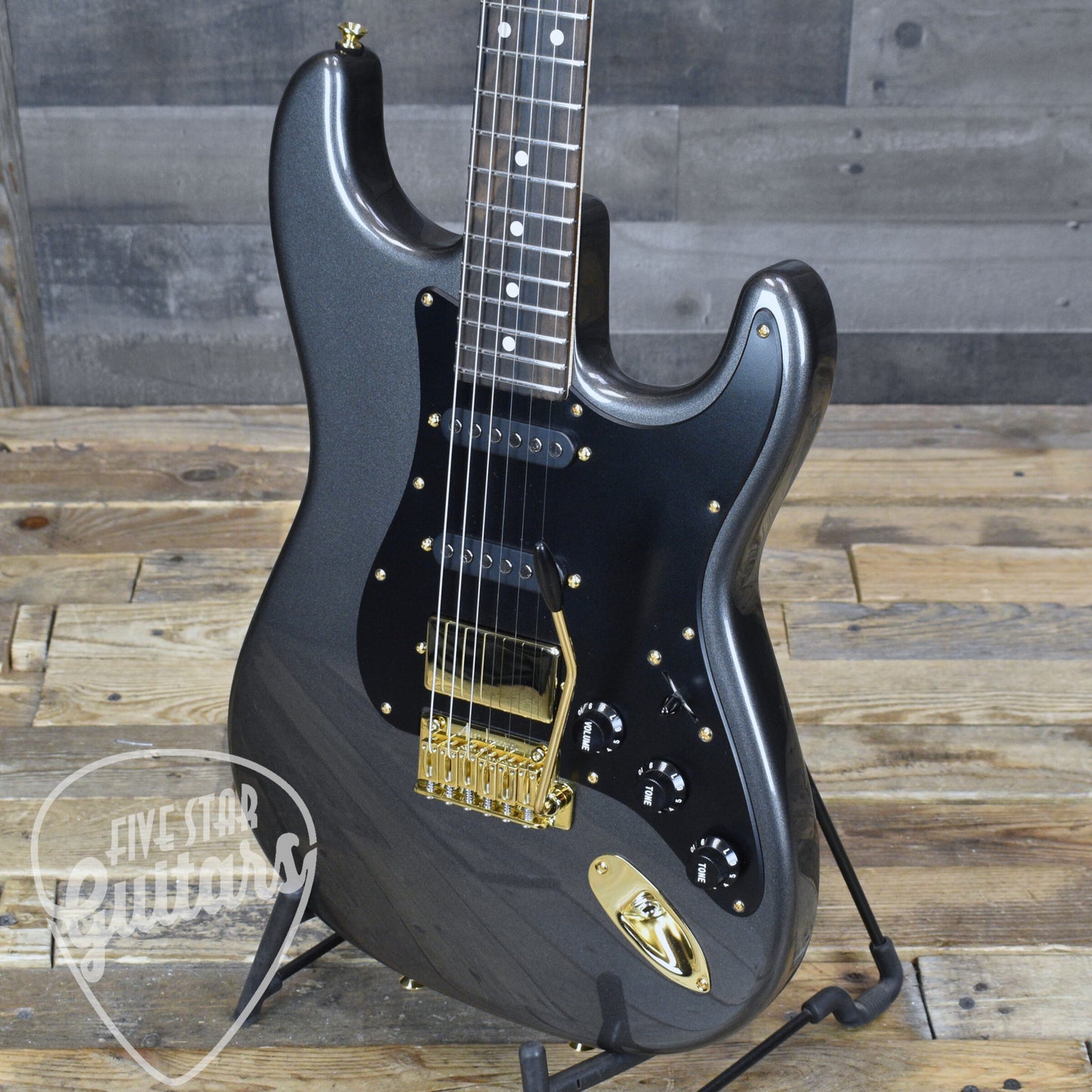 Tom Anderson Icon Classic with Hardshell Case - Metallic Charcoal with Hardshell Case