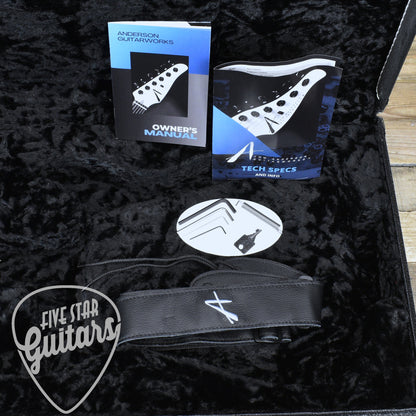 Tom Anderson Icon Classic with Hardshell Case - Metallic Charcoal with Hardshell Case