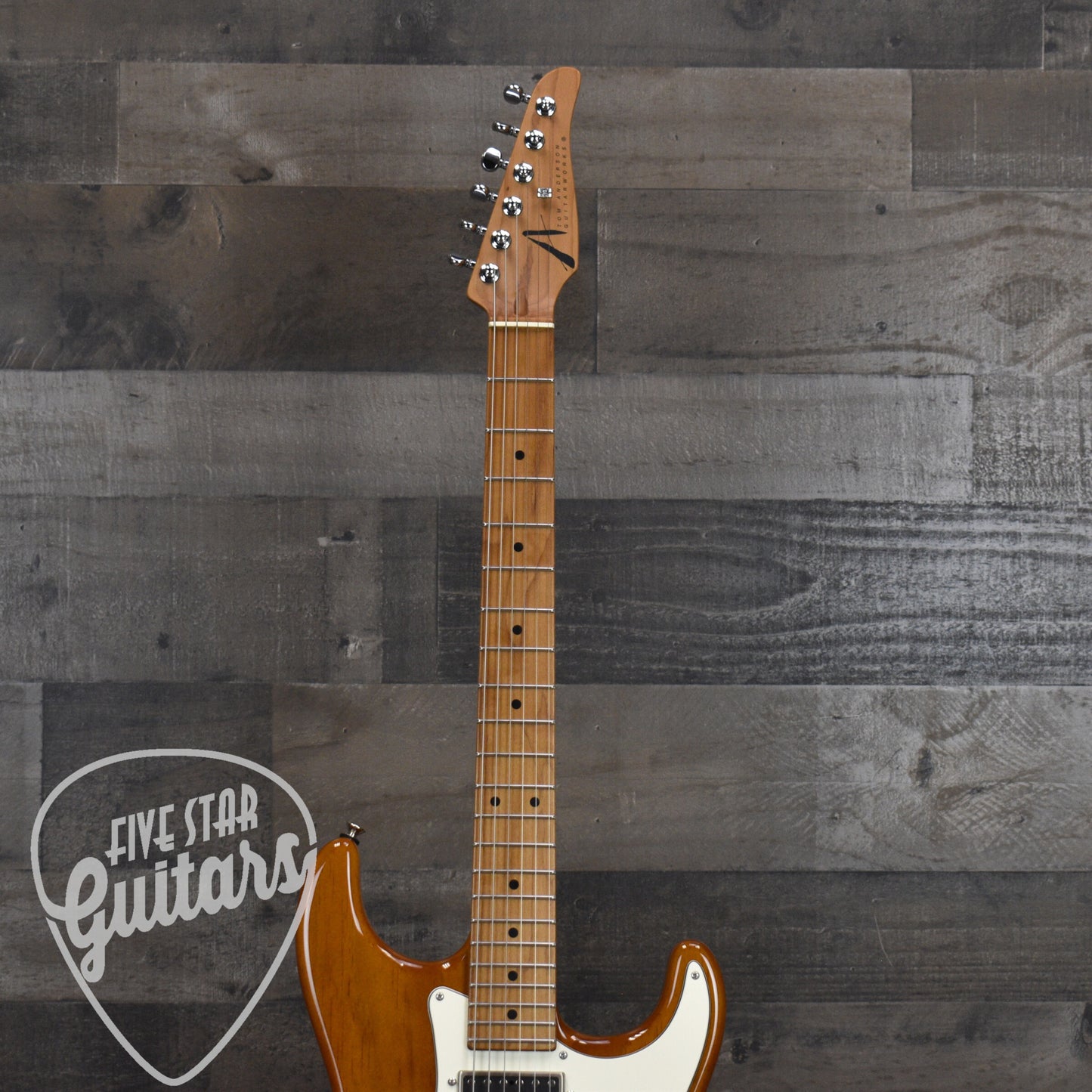 Tom Anderson Icon Classic with Hardshell Case - Transparent Amber