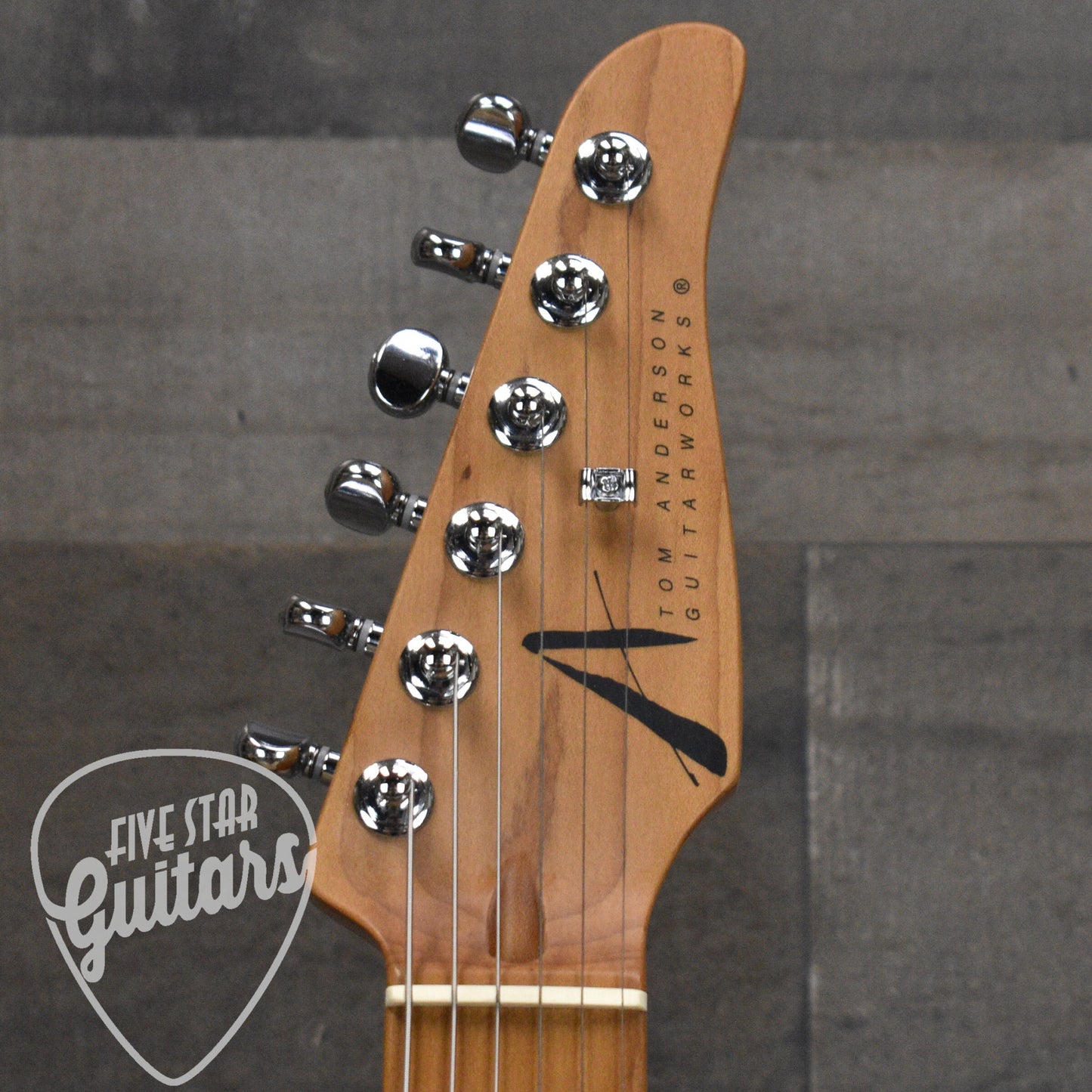 Tom Anderson Icon Classic with Hardshell Case - Transparent Amber