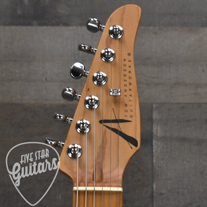 Tom Anderson Icon Classic with Hardshell Case - Transparent Amber