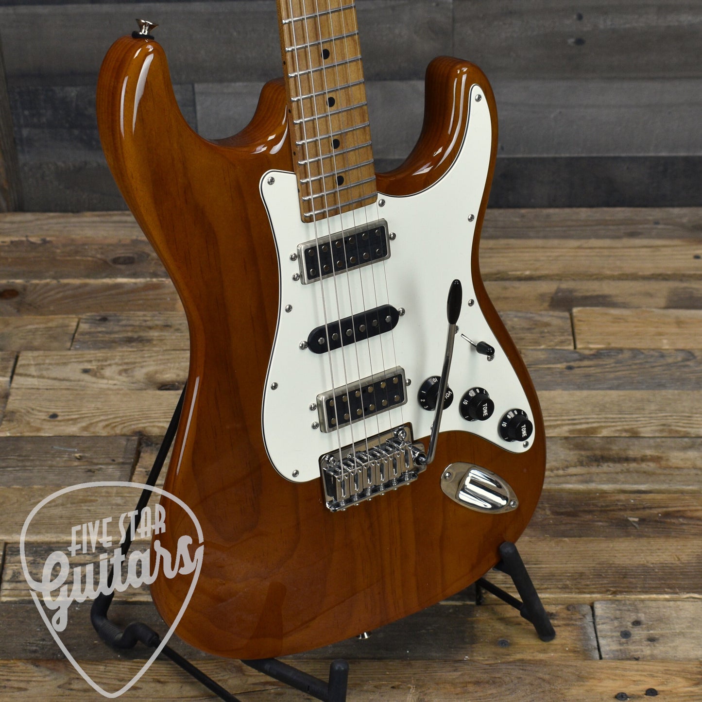 Tom Anderson Icon Classic with Hardshell Case - Transparent Amber