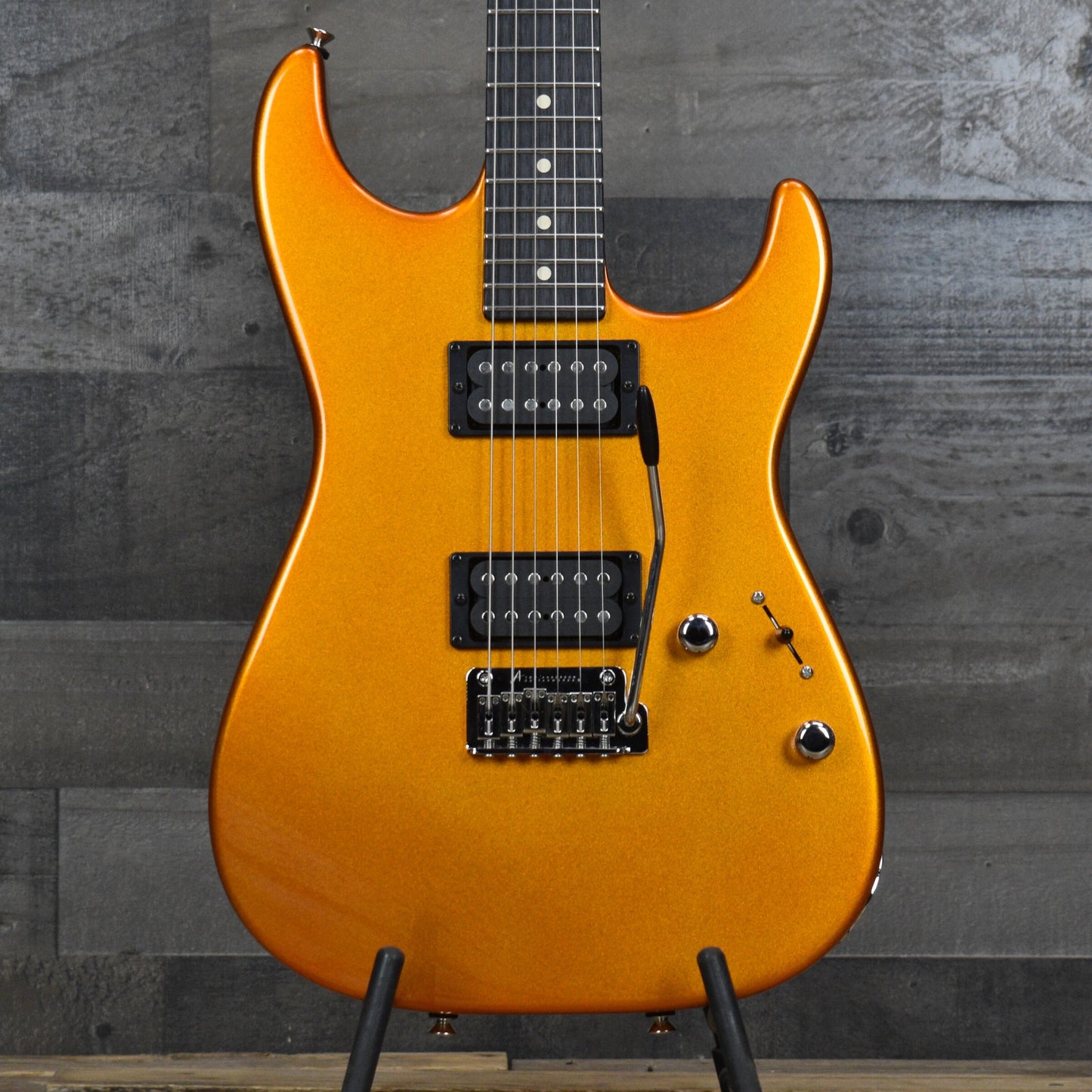 Tom Anderson Pro Am Shorty - Candy Apple Orange with Hard Shell Case