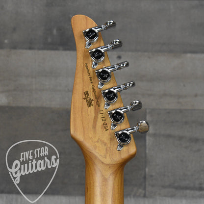 Tom Anderson Pro Am Shorty - Candy Apple Orange with Hard Shell Case