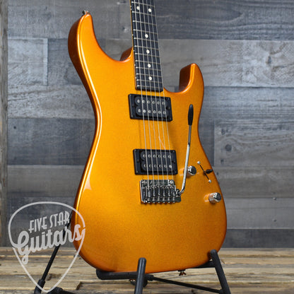 Tom Anderson Pro Am Shorty - Candy Apple Orange with Hard Shell Case