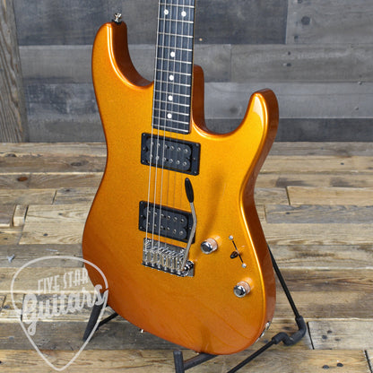 Tom Anderson Pro Am Shorty - Candy Apple Orange with Hard Shell Case
