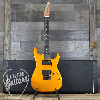 Tom Anderson Pro Am Shorty - Candy Apple Orange with Hard Shell Case