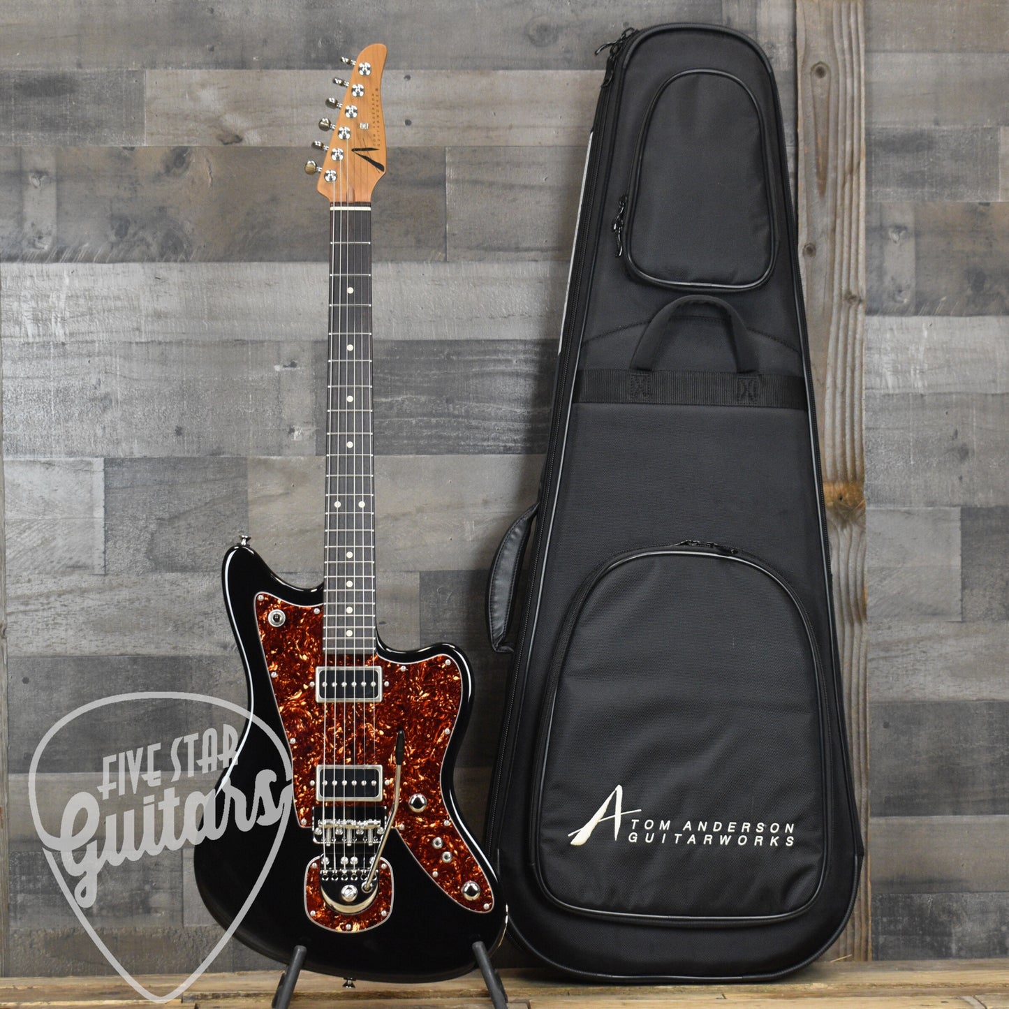 Tom Anderson Raven Classic - Black with Gigbag