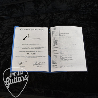 Tom Anderson Raven Classic - Black with Gigbag