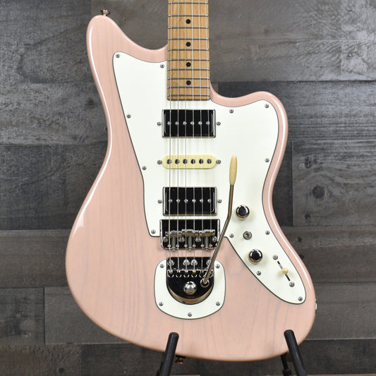 Tom Anderson Raven Classic - Translucent Shell Pink with Hard Shell Case