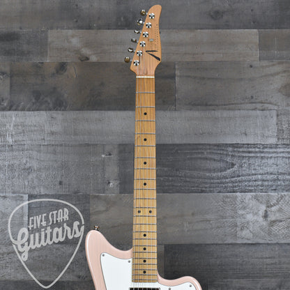 Tom Anderson Raven Classic - Translucent Shell Pink with Hard Shell Case