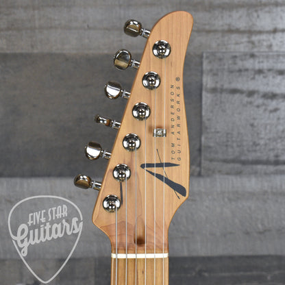 Tom Anderson Raven Classic - Translucent Shell Pink with Hard Shell Case