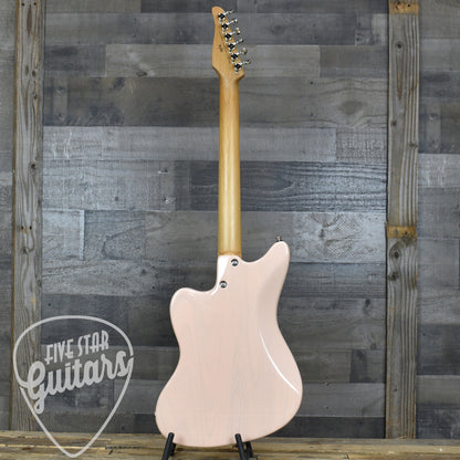 Tom Anderson Raven Classic - Translucent Shell Pink with Hard Shell Case