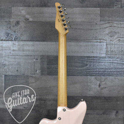 Tom Anderson Raven Classic - Translucent Shell Pink with Hard Shell Case