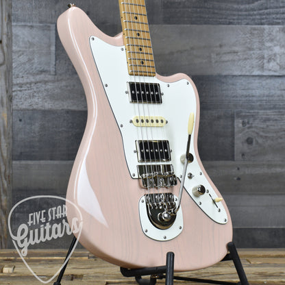 Tom Anderson Raven Classic - Translucent Shell Pink with Hard Shell Case
