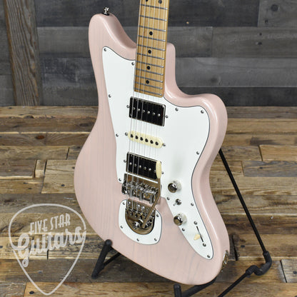 Tom Anderson Raven Classic - Translucent Shell Pink with Hard Shell Case