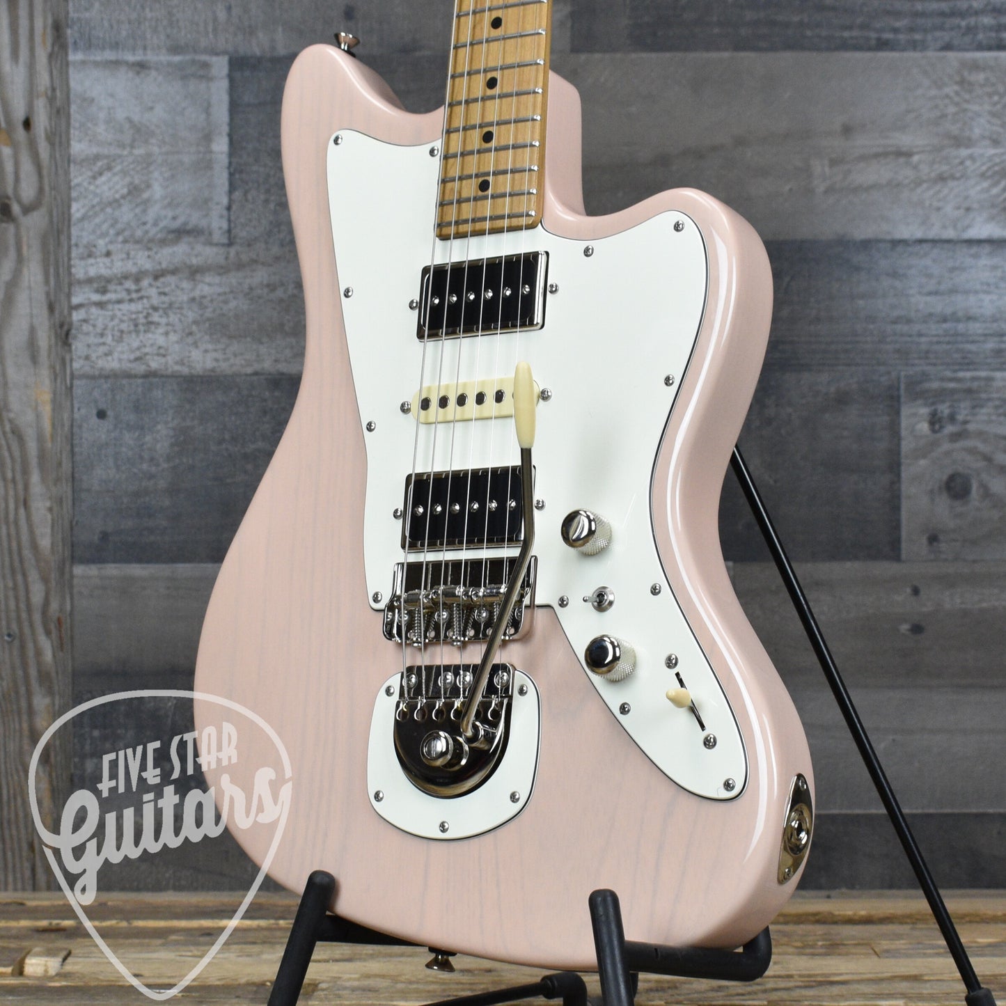 Tom Anderson Raven Classic - Translucent Shell Pink with Hard Shell Case