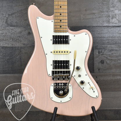 Tom Anderson Raven Classic - Translucent Shell Pink with Hard Shell Case