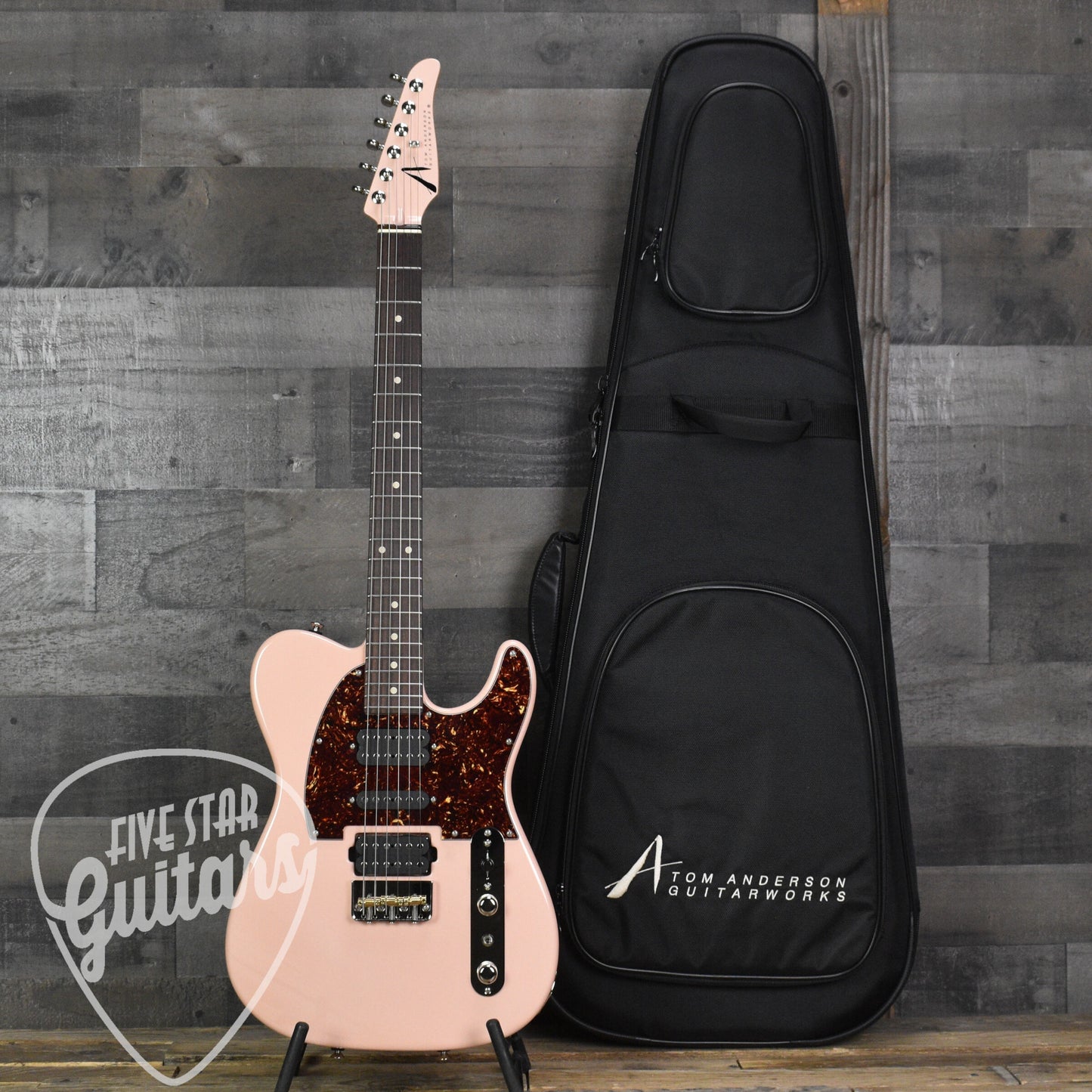 Tom Anderson T Classic - Shell Pink with Gigbag