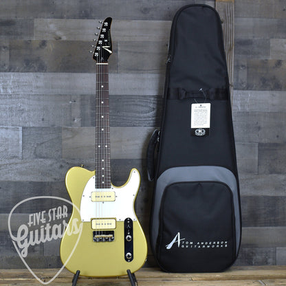 Tom Anderson T Classic Shorty - Goldtop with Gigbag
