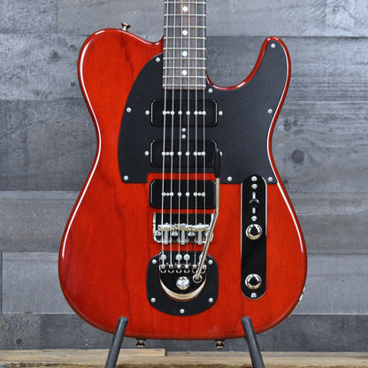 Tom Anderson T-Classic - Transparent Cherry with Gigbag