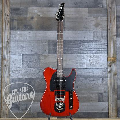 Tom Anderson T-Classic - Transparent Cherry with Gigbag