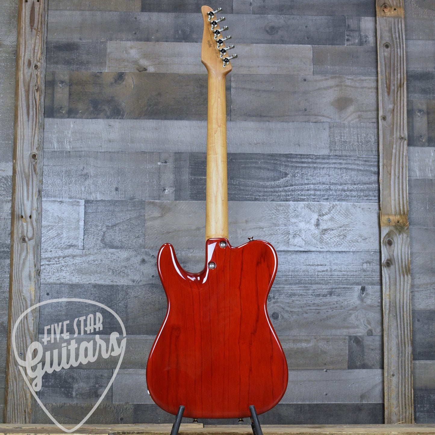Tom Anderson T-Classic - Transparent Cherry with Gigbag